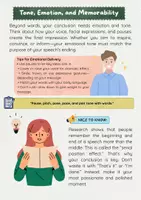 Vorschau - Arbeitsblätter - How to Write an Effective Speech Conclusion - Seite 3