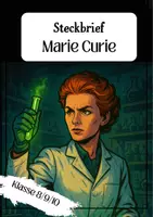 Vorschau - Arbeitsblätter - Steckbrief: Marie Curie - Deckblatt