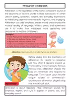 Vorschau - Arbeitsblätter - Alliteration: Sound Repetition in Language and Literature - Seite 1