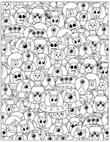 Aperçu - Feuilles d'exercices - Delightful Doodles & Charming Creatures Coloring Pages - Page 3
