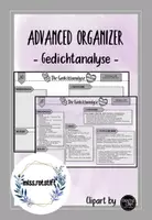 Vorschau - Merkblätter - Übersicht Lyrik - Gedichtanalyse - Wie gehe ich vor? - Advanced Organizer - Deckblatt