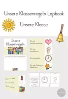 Vorschau - Arbeitsblätter - Unsere Klasse - Unsere Klassenregeln Klasse 1 - Deckblatt