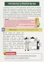 Vorschau - Arbeitsblätter - How to Write a Political Op-Ed - Seite 1