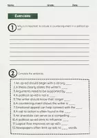 Vorschau - Arbeitsblätter - How to Write a Political Op-Ed - Seite 3