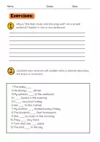Vorschau - Arbeitsblätter - Simple Sentences The Basics - Seite 3