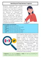Vorschau - Arbeitsblätter - Sentence Fragments: Rules, Fixes, Examples, Exercises - Seite 2