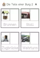 Vorschau - Arbeitsblätter - 3 Teile der Burg - Arbeitsblätter - Seite 2