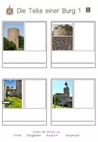 Vorschau - Arbeitsblätter - 3 Teile der Burg - Arbeitsblätter - Seite 3