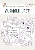 Vorschau - Mal- und Bastelvorlagen - Ausmalbilder - Einschulung - Deckblatt