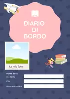 anteprima - Altro tipo di materiale - DIARIO DI BORDO: un anno scolastico da ricordare - Pagina di copertina