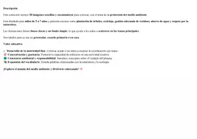 Vista previa - Manualidades / Dibujos para colorear - 20 Imágenes para colorear – Protección del medio ambiente para los niños - página 1