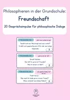 Vorschau - Anderer Materialtyp - Materialpaket: Philosophieren in der Grundschule - Freundschaft - Seite 1