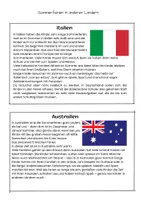 Vorschau - Anderer Materialtyp - Sommerferien und 1. Schultag bei uns und in anderen Ländern - Seite 2