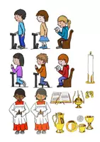 Vorschau - selbst erstellte Cliparts/Grafiken - Religion ClipArt Gottesdienst - Seite 1