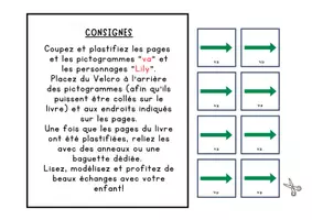 Aperçu - Feuilles d'exercices - Ensemble d'activité pour CAA, Mot de base Aller - Page 1