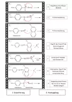 Vorschau - Arbeitsblätter - Filmleiste Mechanismus Azosynthese - Deckblatt