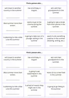 Vorschau - Arbeitsblätter - Say Goodbye to the School Year Summer Bingo - Seite 2