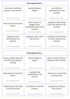 Vorschau - Arbeitsblätter - Say Goodbye to the School Year Summer Bingo - Seite 3