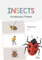 Aperçu - Jeux - Insects / Insectes: Vocabulary Fitness (Fitness du vocabulaire) - Page de couverture