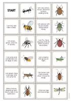 Aperçu - Jeux - Insects / Insectes: Reading Domino (Jeu pour le cours d'anglais) - Page 2