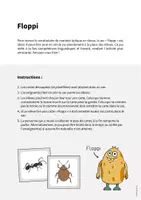 Aperçu - Jeux - Insects / Insectes: Floppi (Jeu pour le cours d'anglais) - Page 1