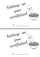 Vorschau - Arbeitsblätter - Ketchup on your cornflakes? – Kreativprojekt: Eigenes Buch gestalten (Englisch) - Seite 1