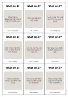 Aperçu - Jeux - Insects / Insectes: What am I? - Cards (Jeu pour le cours d'anglais) - Page 3