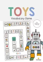 Aperçu - Jeux - Toys / Jouets: Vocabulary Game (Jeu pour le cours d'anglais) - Page de couverture