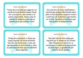 Vista previa - Tarjetas / Manipulativos - Tarjetas de gratitud - página 2