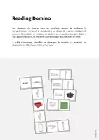 Aperçu - Jeux - Kitchen / Cuisine: Reading Domino (Jeu pour le cours d'anglais) - Page 1