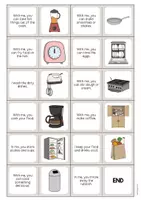 Aperçu - Jeux - Kitchen / Cuisine: Reading Domino (Jeu pour le cours d'anglais) - Page 3