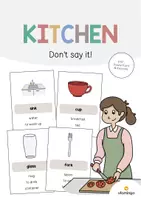 Aperçu - Jeux - Kitchen / Cuisine: Don’t say it! (Jeu pour le cours d'anglais) - Page de couverture