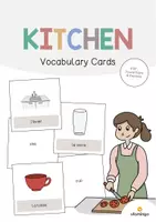 Aperçu - Fiches - Kitchen / Cuisine: Vocabulary Cards (Cartes de mots) - Page de couverture