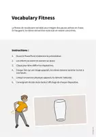 Aperçu - Jeux - Kitchen / Cuisine: Vocabulary Fitness (Fitness du vocabulaire) - Page 1