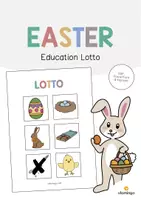Aperçu - Jeux - Easter / Pâques: Education Lotto (Jeu pour le cours d'anglais) - Page de couverture