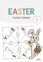 Aperçu - Jeux - Easter / Pâques: Cootie Catcher (Jeu pour le cours d'anglais) - Page de couverture