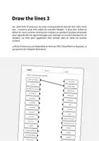 Aperçu - Cartes d'exercices - Easter / Pâques: Draw the lines 3 (Fiche d'exercices d'anglais) - Page 1