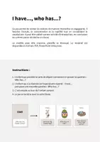 Aperçu - Jeux - Easter / Pâques: I have..., who has...? (Jeu pour le cours d'anglais) - Page 1