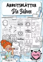 Vorschau - Stundenentwürfe - Unsere Zähne: Arbeitsblätter und Handreichung (Klasse 1) - Deckblatt
