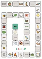 Aperçu - Jeux - Easter / Pâques: Vocabulary Game (Jeu pour le cours d'anglais) - Page 2