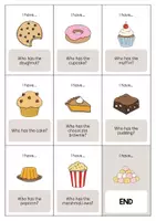 Aperçu - Jeux - Sweets / Friandises: I have..., who has...? (Jeu pour le cours d'anglais) - Page 3