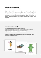 Aperçu - Fiches - Sweets / Friandises: Accordion Fold (Jeu pour le cours d'anglais) - Page 1