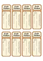 Vorschau - Aufgabenkarten - Exittickets für Schülerrückmeldungen - Seite 2