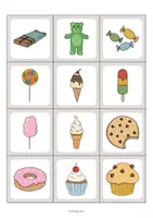 Aperçu - Jeux - Sweets / Friandises: Floppi (Jeu pour le cours d'anglais) - Page 2