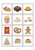Aperçu - Jeux - Sweets / Friandises: Floppi (Jeu pour le cours d'anglais) - Page 3