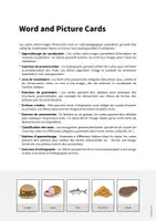 Aperçu - Affichage - Lunch & Dinner / Déjeuner et dîner: Word and Picture Cards (Cartes avec images pour le cours d'anglais) - Page 1