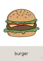 Aperçu - Affichage - Lunch & Dinner / Déjeuner et dîner: Word and Picture Cards (Cartes avec images pour le cours d'anglais) - Page 2