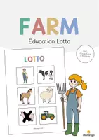 Aperçu - Jeux - Farm / Ferme: Education Lotto (Jeu pour le cours d'anglais) - Page de couverture