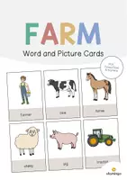 Aperçu - Affichage - Farm / Ferme: Word and Picture Cards (Cartes avec images pour le cours d'anglais) - Page de couverture