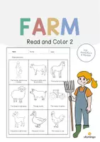Aperçu - Cartes d'exercices - READ & COLOR: Pack XXL de ressources pour les cours d’anglais - Page 1